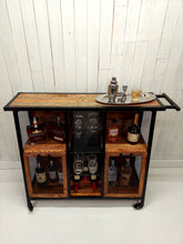 Load image into Gallery viewer, Golfbag Storage Mini Bar/Cart top view with props