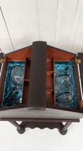 Load image into Gallery viewer, Petite After Dinner Cordial Cart top view open doors