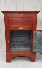 Load image into Gallery viewer, Ice Box Mini Bar front view open door with trays