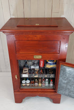 Load image into Gallery viewer, Ice Box Mini Bar front view open door with props