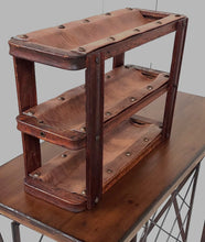 Load image into Gallery viewer, Vintage 3-Tier Wine Rack