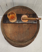 Load image into Gallery viewer, Rustic Whiskey/Cigar Station Coaster
